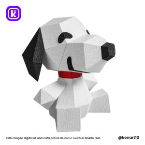 Mini Snoopy Papercraft
