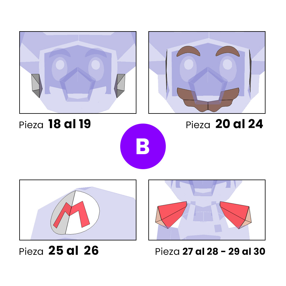 B