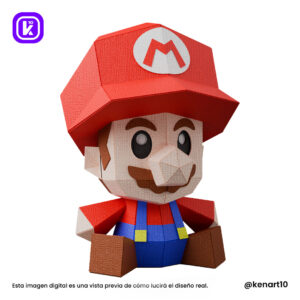 Mini Mario Papercraft