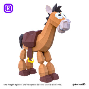 Tiro al Blanco papercraft