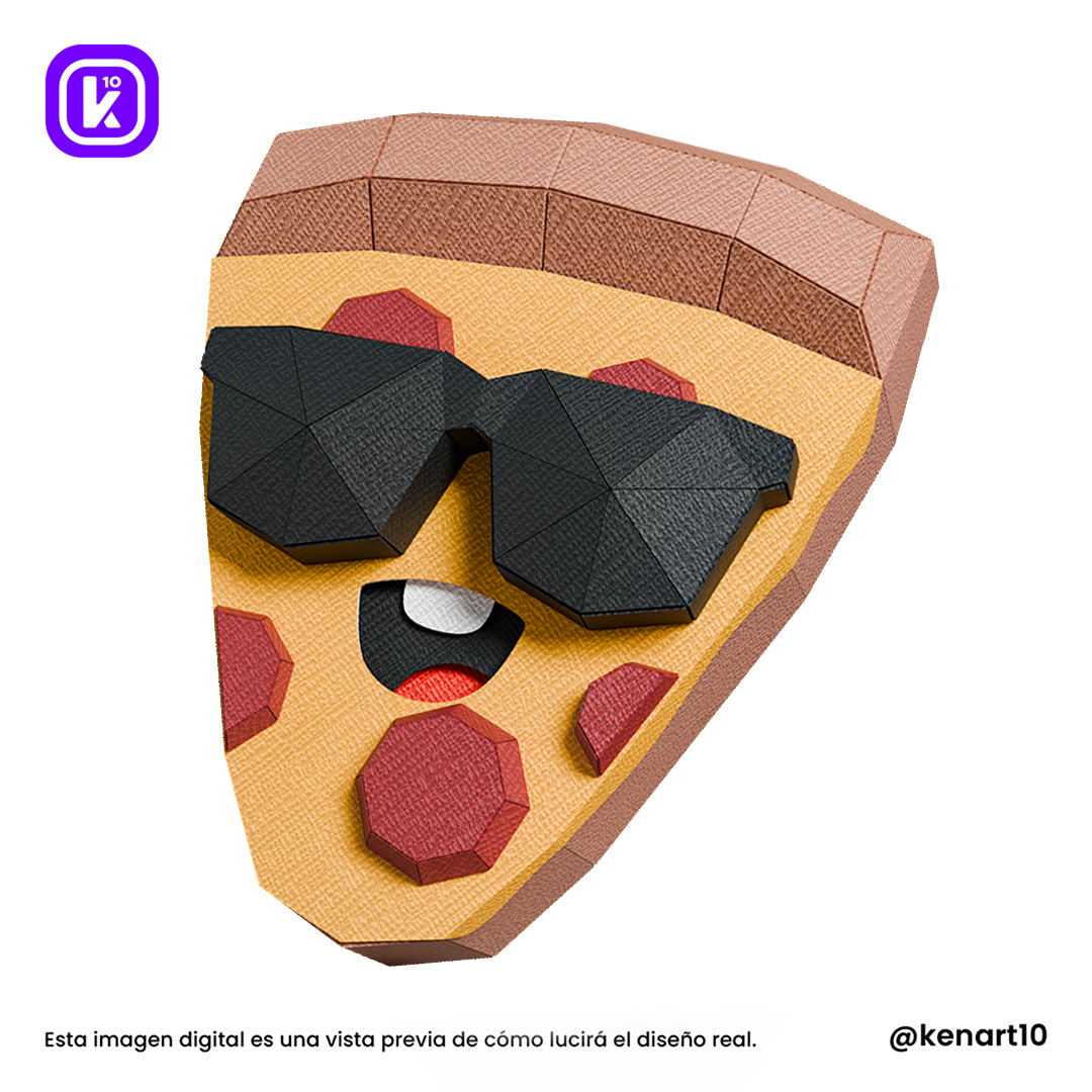 Pizza Papercraft Toy Story